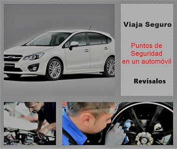 puntos de seguridad de tu auto