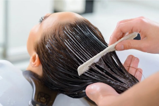 aplicación del botox capilar