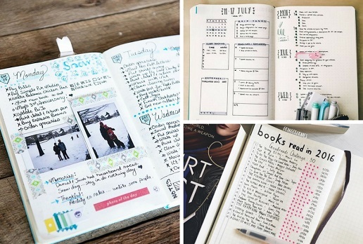 personaliza tu bullet journal