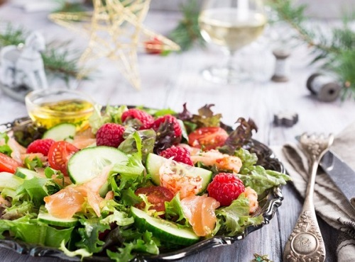 navidad saludable, ensaladas