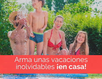 arma tus vacaciones en casa